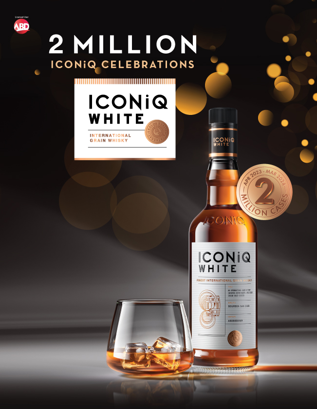 Iconiq White Whisky From Allied Blenders Reaches 2 Million Cases Sold In First Year Of Launch