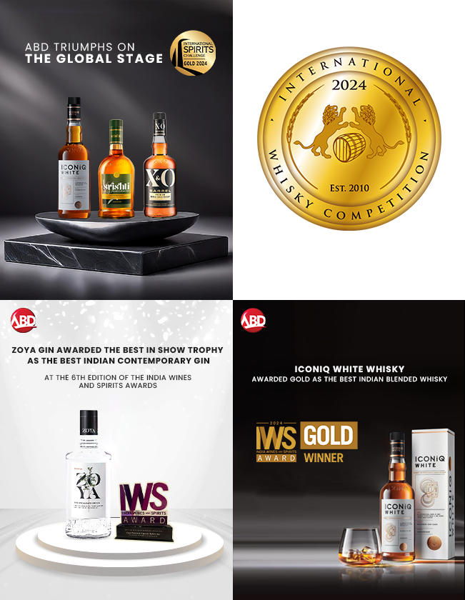 Allied Blenders and Distillers Grabs Multiple Golds at Global Awards